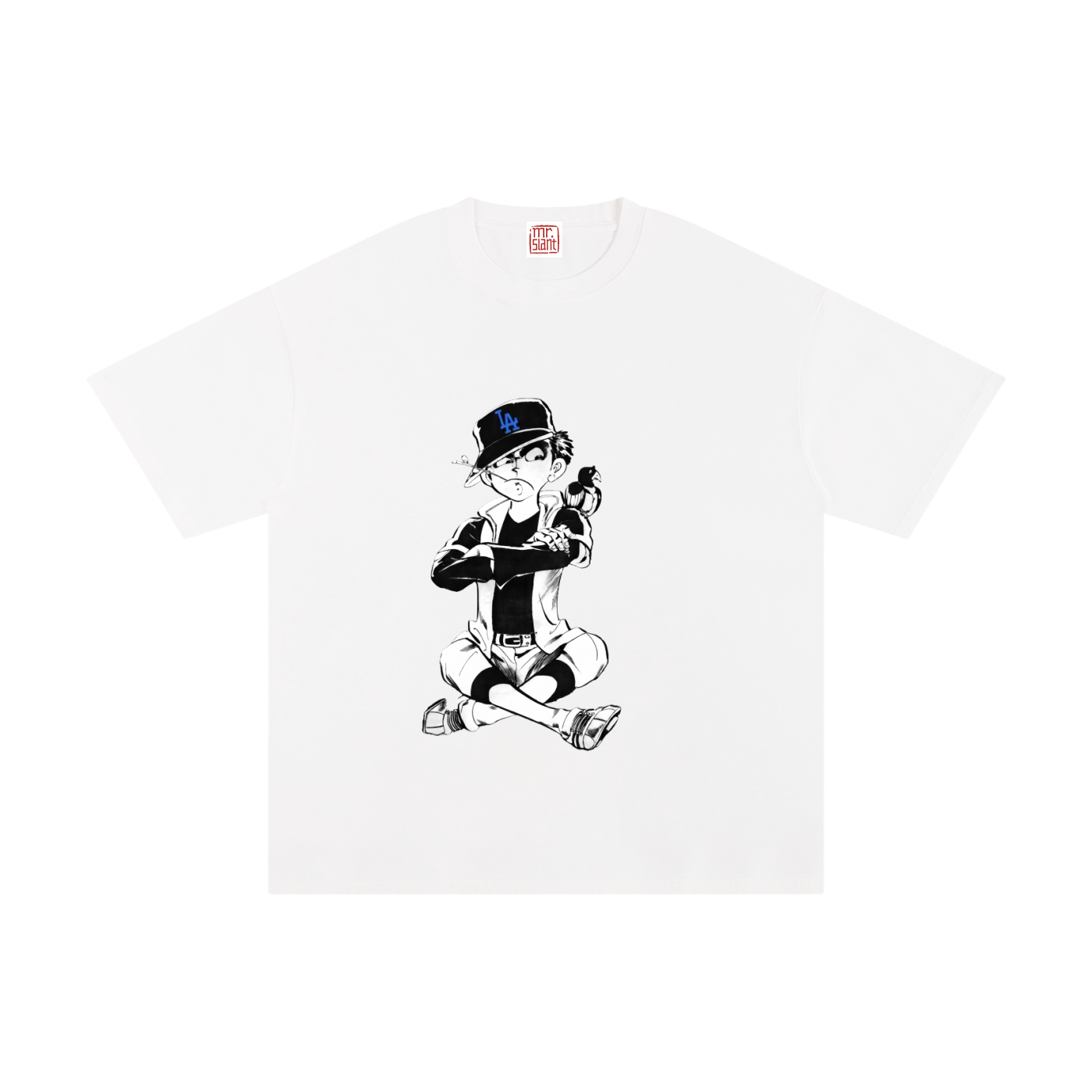 Kkachi LA Tee (B&W)