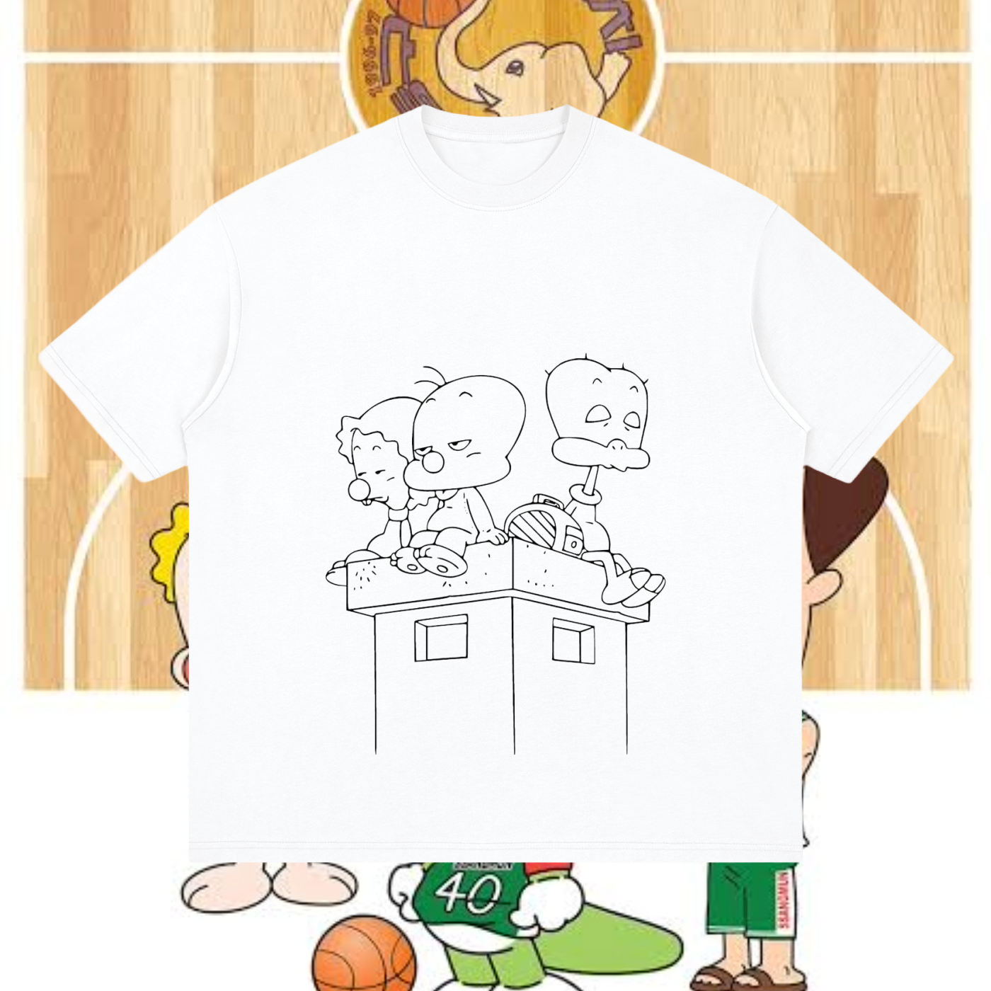 Dooly & Friends Tee — front