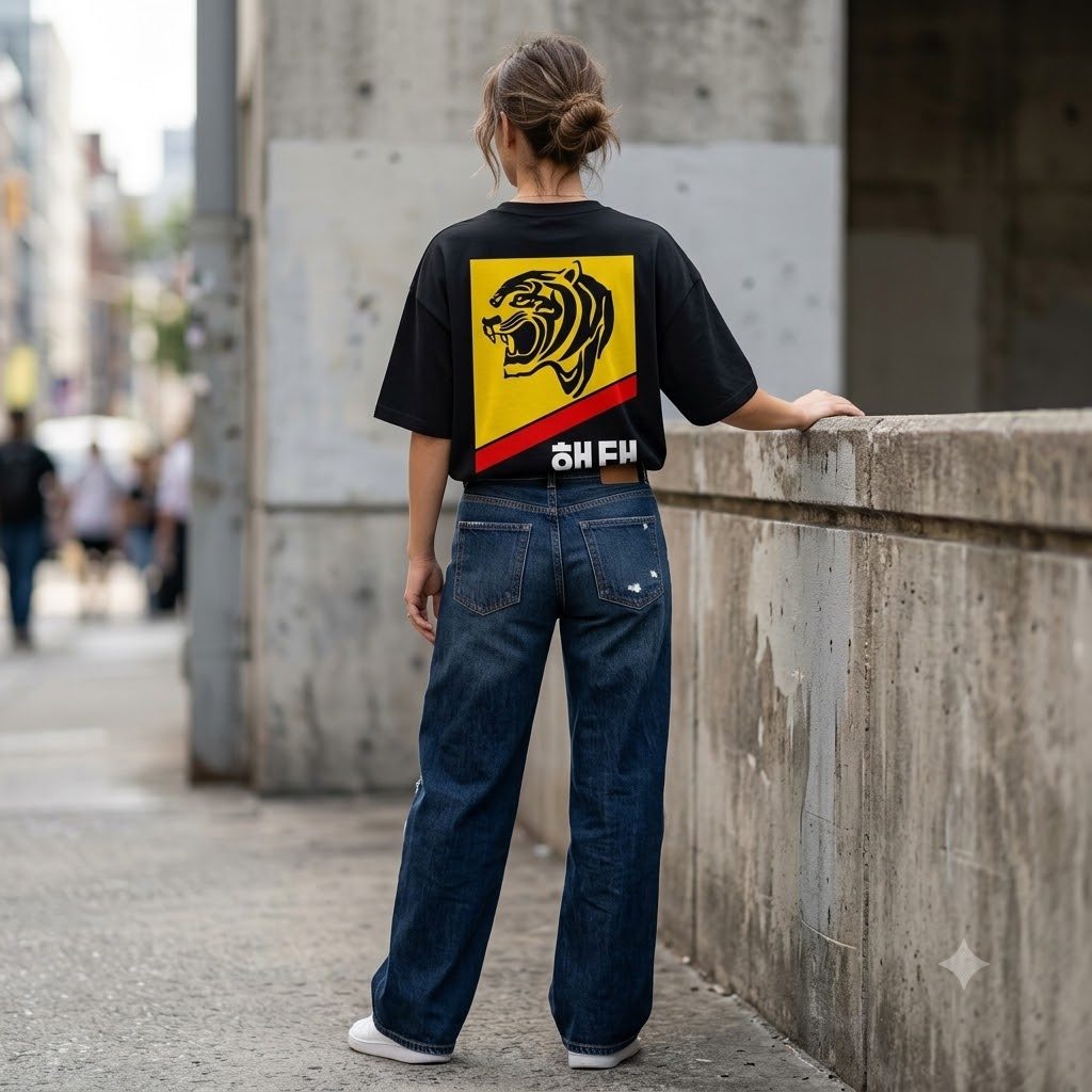 Haitai Tigers Tee — detail 1