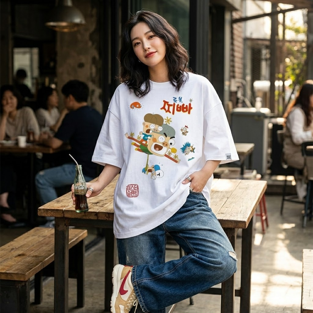 Robot Jjippa Tee — back
