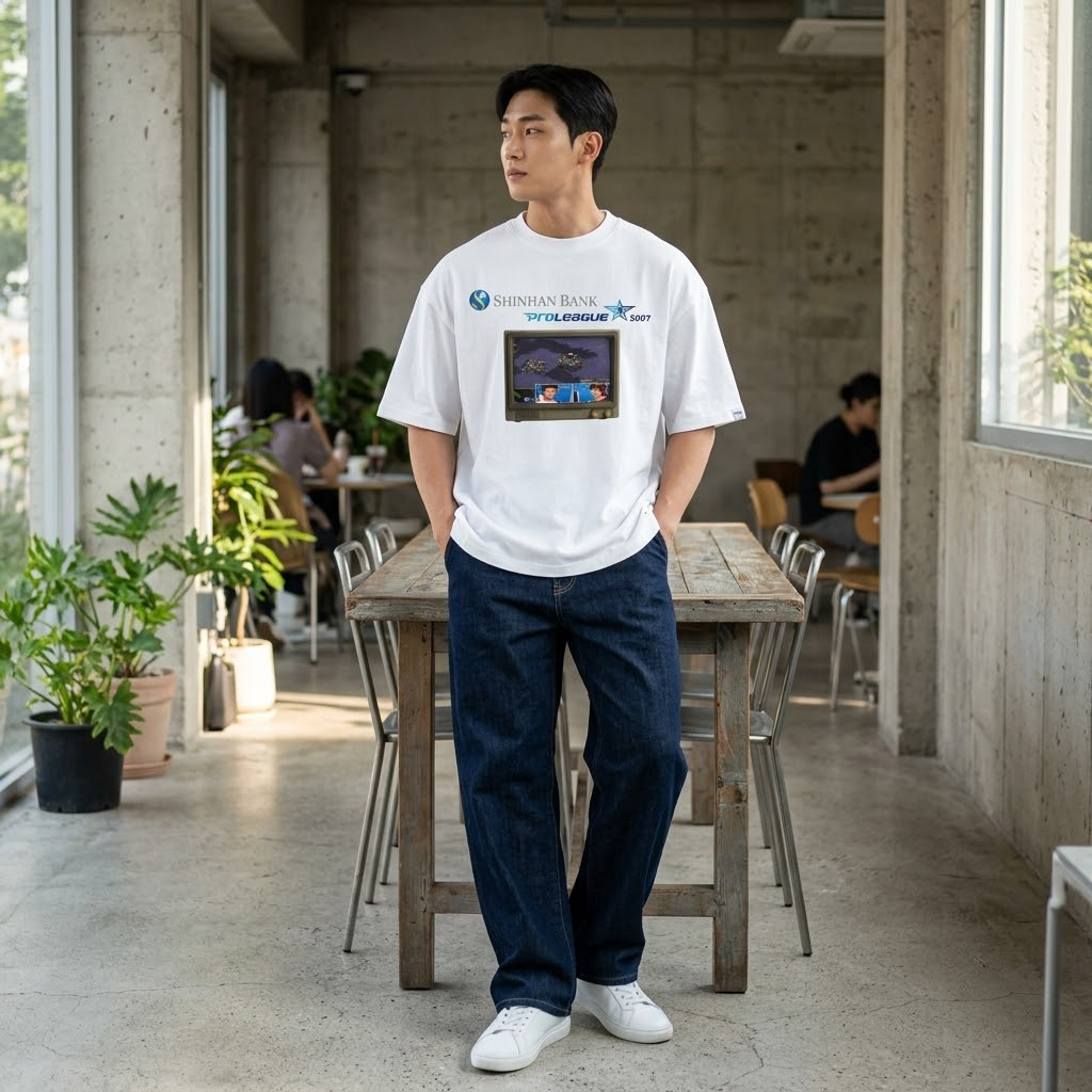 Shinhan Bank Proleague 2007 Tee — back