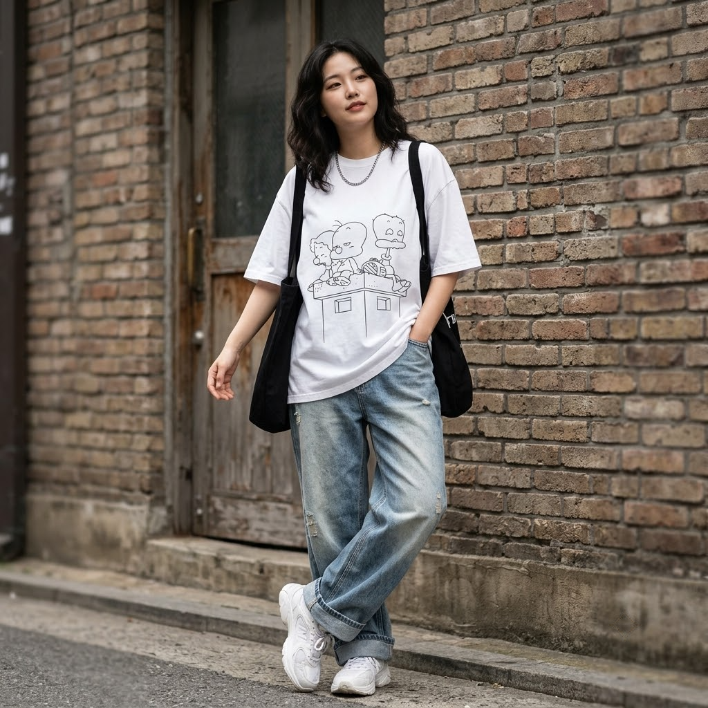 Dooly & Friends Tee — back